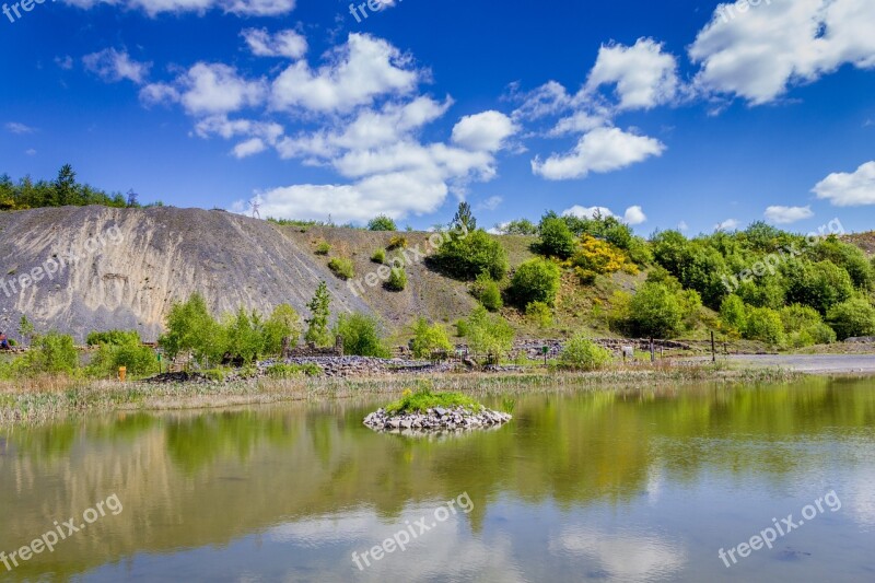 Landscape Lake Nature Rest Summer