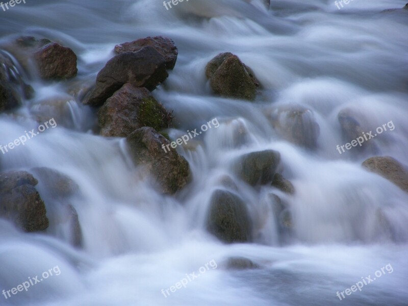 Water River Waterfall White Water Free Photos