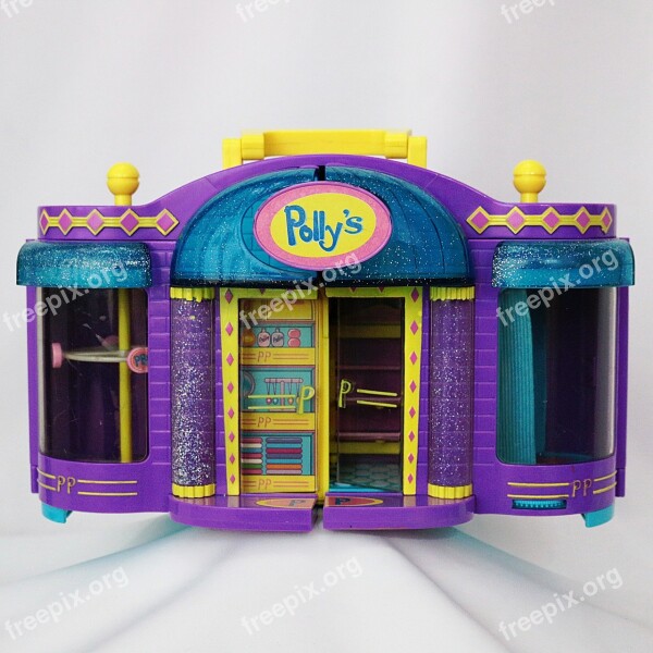 Toy Plastic Children Miniature Store