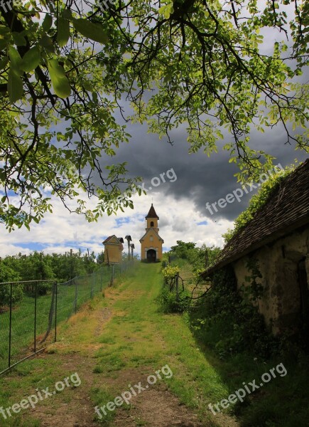 Chapel Calvary Nature Weather Mood Trail