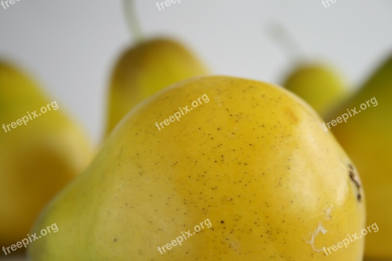 Pear Fruit Yellow Food Free Photos