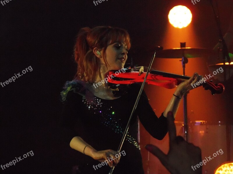 Lindsey Stirling Talented Techno Music Dancing