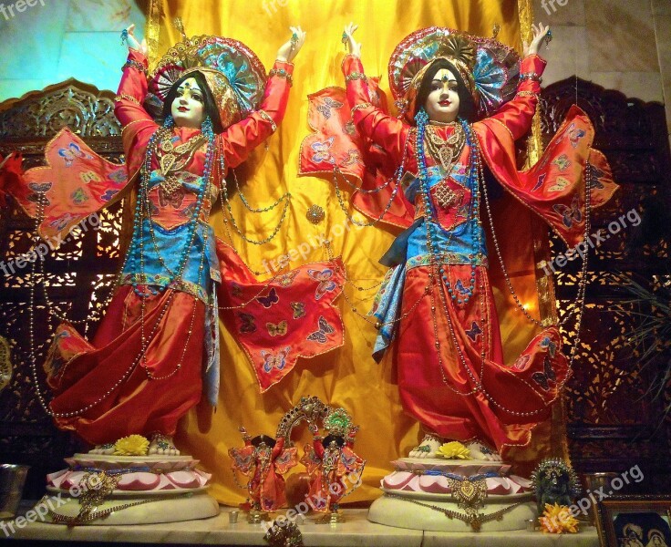 Krishna Temple Fridhemsplan Stockholm Altar