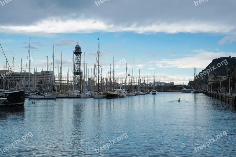 Harbour Water Boat Sea Harbor