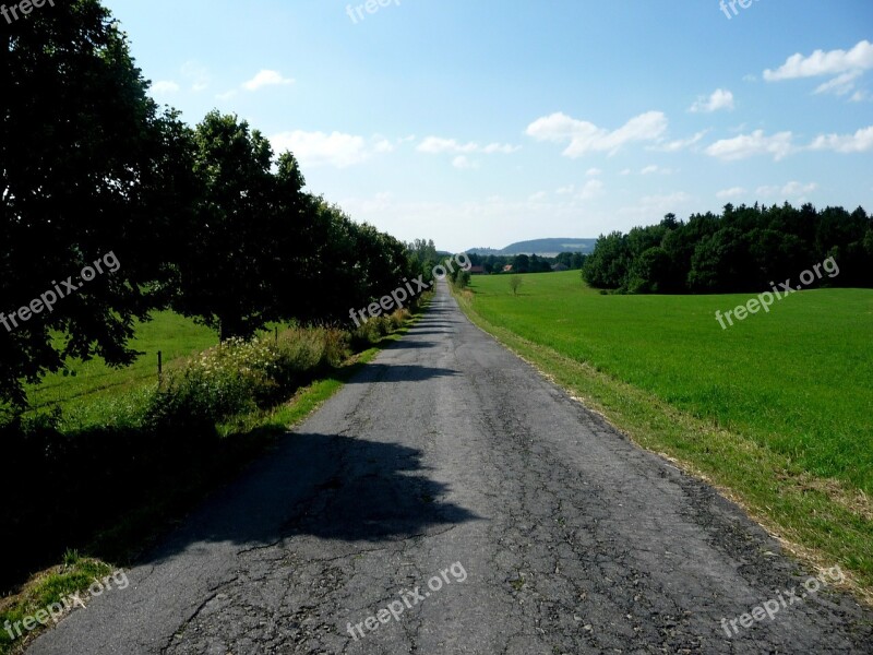 Landscape Cet Road Green Forests