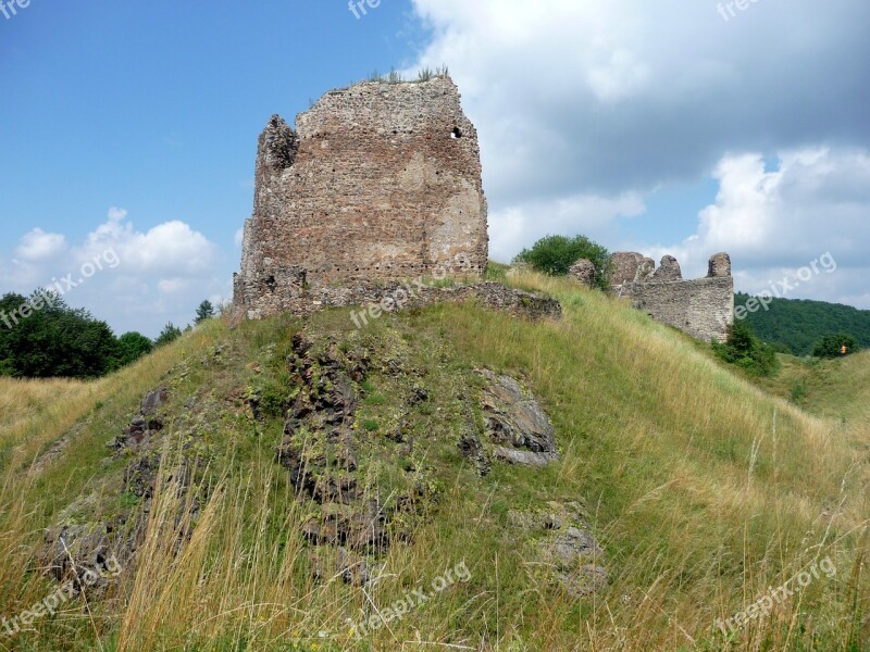 Castle Lichnice Castle Ruins Monument Free Photos