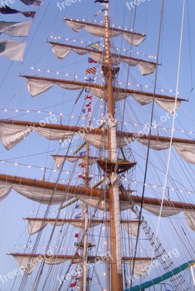 Boat Masts Ship Mediterranean Sea Free Photos