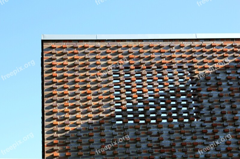 Malmö Brick Pattern Building Free Photos