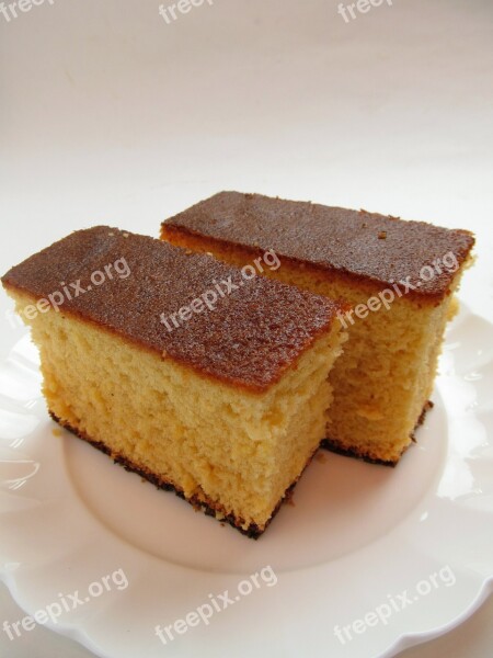 Sponge Cake Suites Sweet Cake Dessert