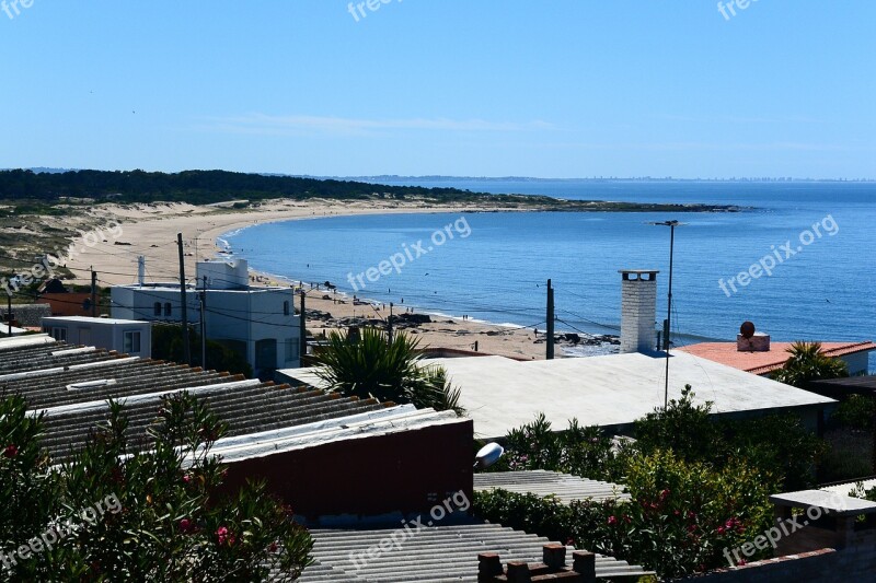 Landscape View Shore Ocean Sea