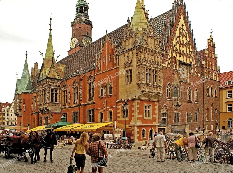 Poland Lower Silesia City Municipal The Market