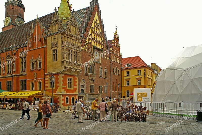 Town Hall Wrocław The City Centre Lower Silesia City