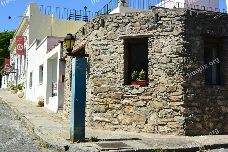 Stone House Corner Houses Ancient Stone