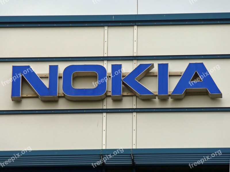 Logo Nokia Company Lettering Font