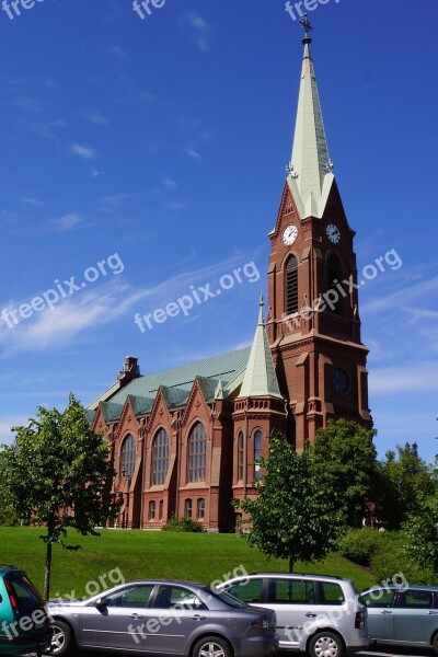 Finnish Mikkeli Cathedral Church Architecture