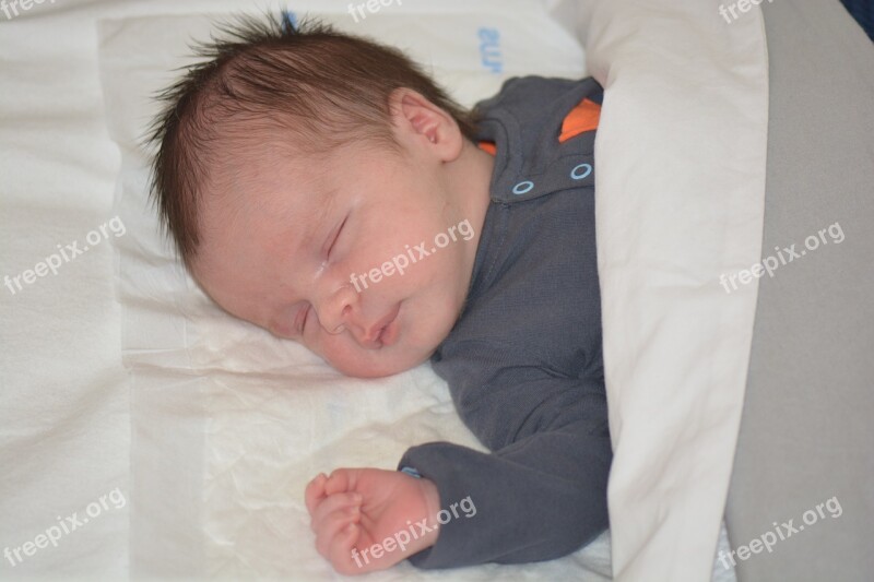 Baby People Boy Child Sleep