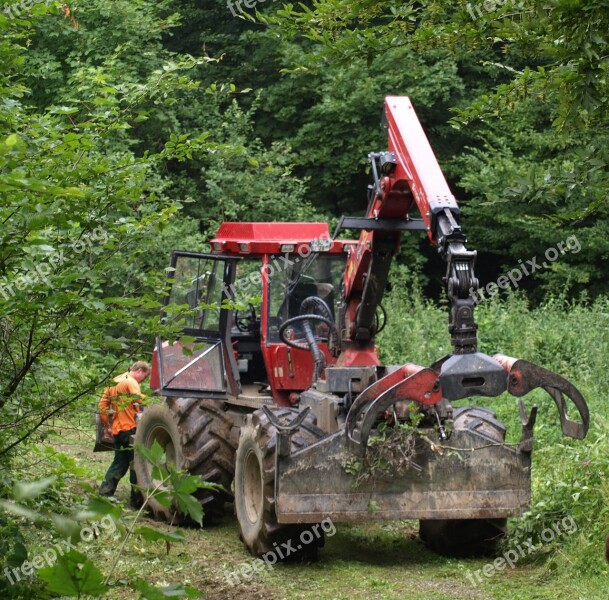 Fort Bend Tug Forestry Work Machine Forest Tree Cases