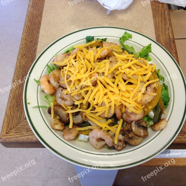 Cheese Shrimp Green Cuisine Free Photos