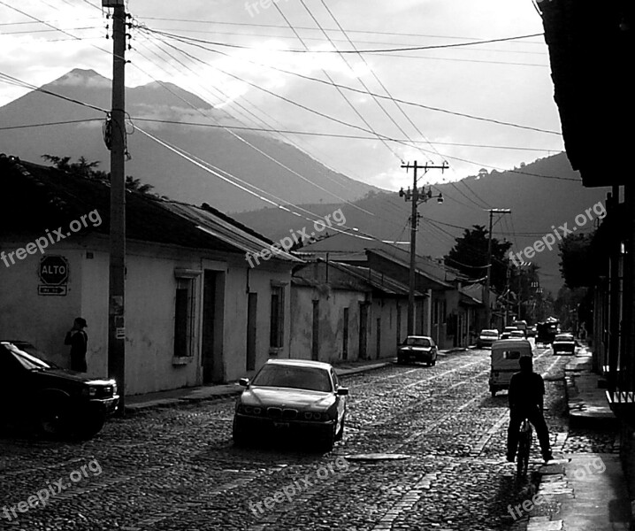 Antigua Guatemala Central America Travel Street