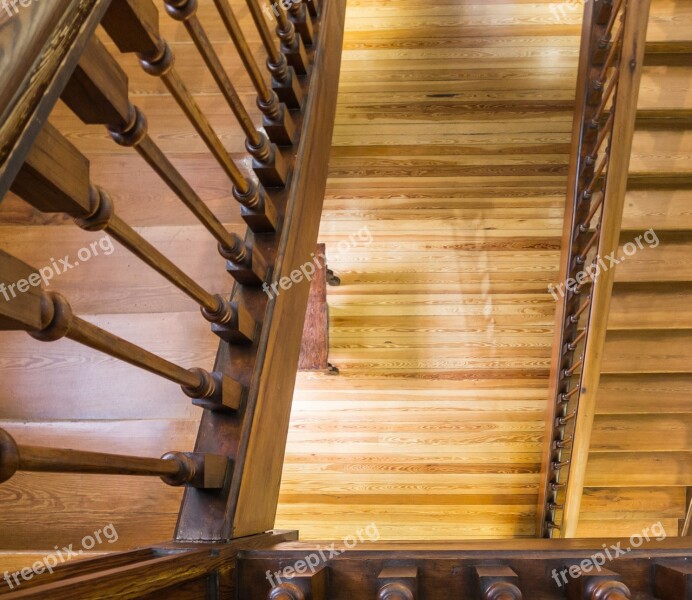 Ladder Wood Old Historical Architecture