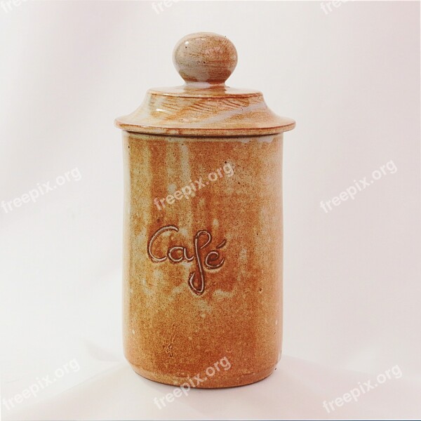 Pottery Container Art Ceramic Crafts