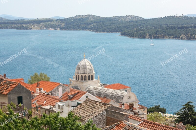 Croatia Sea Dalmatia šibenik Landscape