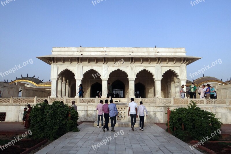 Diwan-i-khas Hall Of Private Audience Agra Fort Unesco Site Mughals