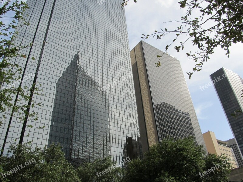 Dallas Skyscraper Office Buildings High Rise Downtown