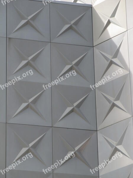 Facade Architecture Modern Exterior Geometric