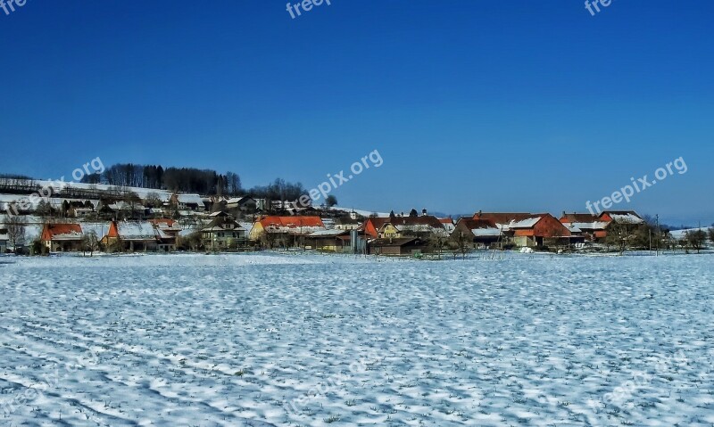 Forel-sur-lucens Switzerland Village Houses Homes