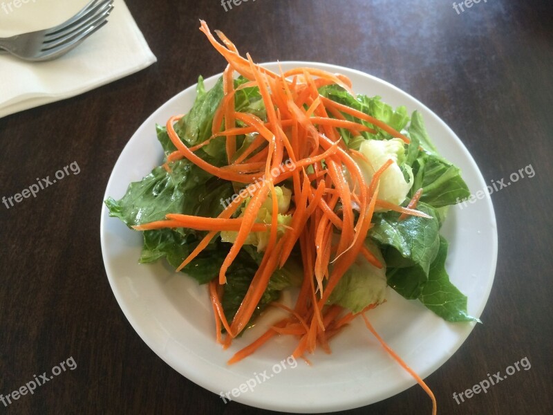 Salad Carrot Restaurant Healthy Food