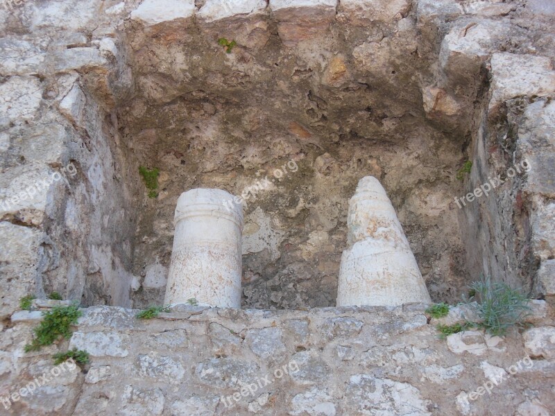 Liburnian Gravestones Grave Stones Krk Croatia Ancient Times