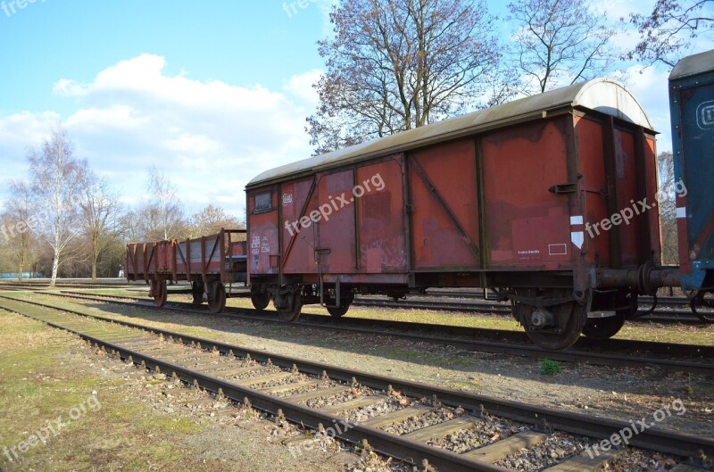 Train Sidings Wagon Old Free Photos