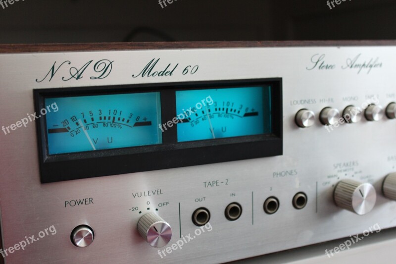 Amplifier Retro Vintage Nad Free Photos