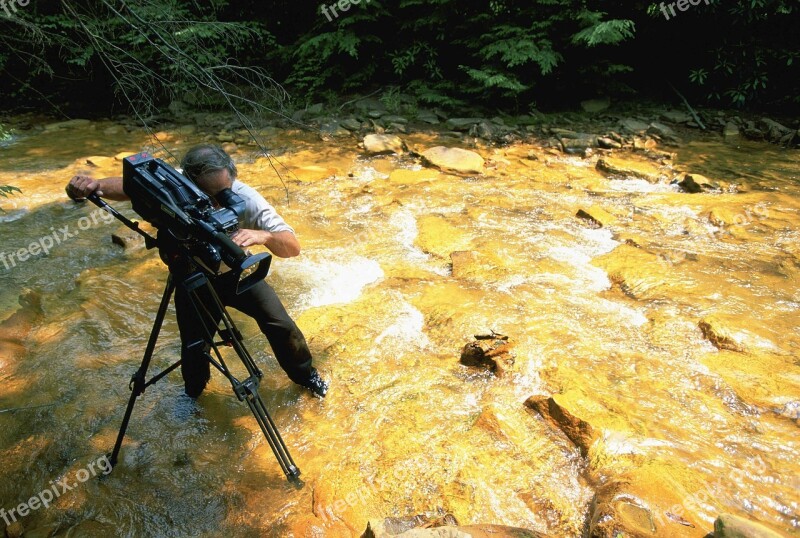 Stream Runoff Mine Acid Effects