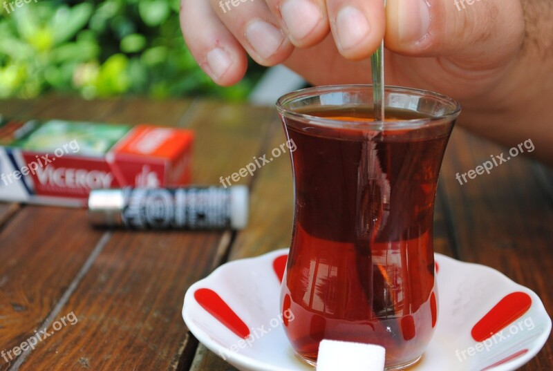 Tea Turkish Drink Food Free Photos