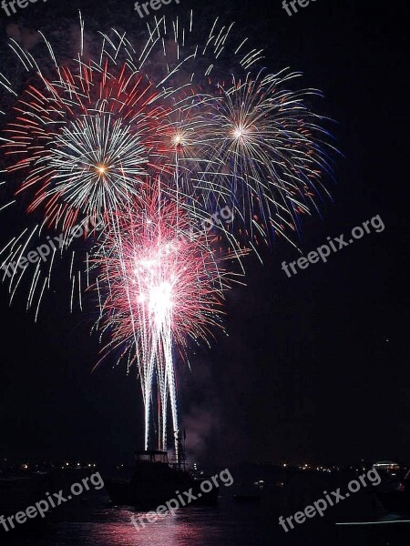 July Fourth Bay Diego Fireworks