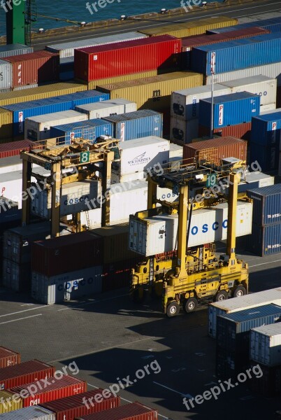 Cargo Shipping Port Container Harbor