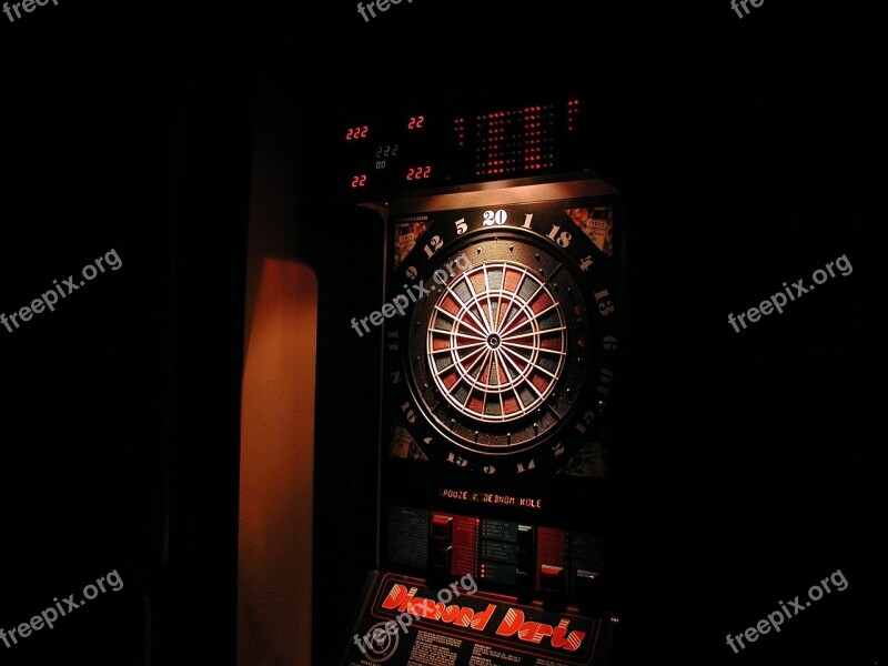 Pikado Machine Dart Game Bar Dartboard