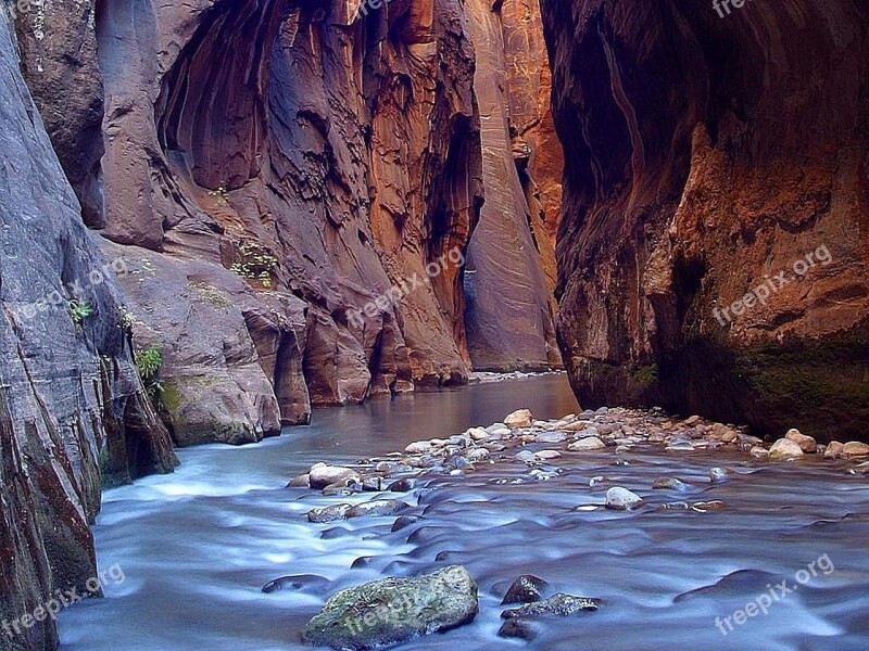 Park Narrows Zion Reserves Parks