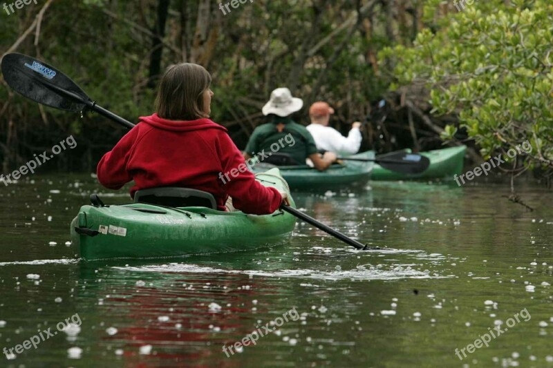 Nature Pristine Waters Calm Kayaking