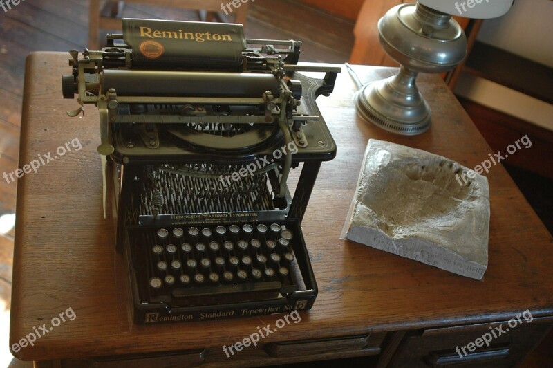 Typewriter Remington Antique Free Photos