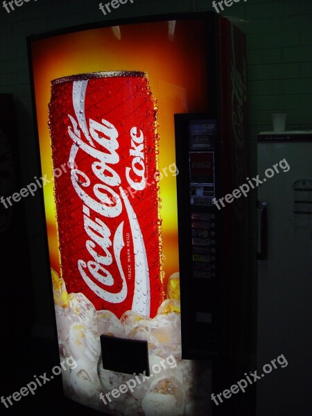 Machine Vending Drinks Free Photos