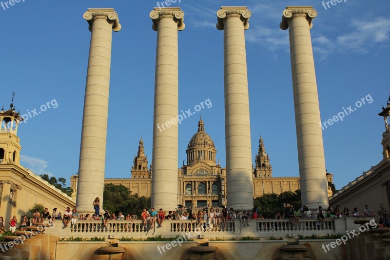 Barcelona City Catalonia Cities Landscape