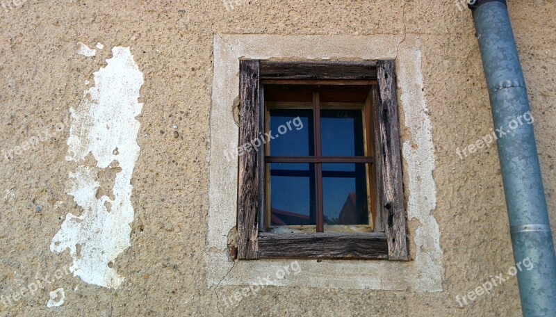 Window House Rain Pipe Home Architecture