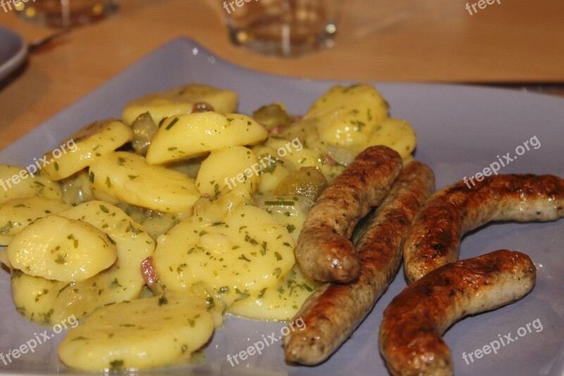 Potato Salad Baden Sausage Nuremberg Noodles