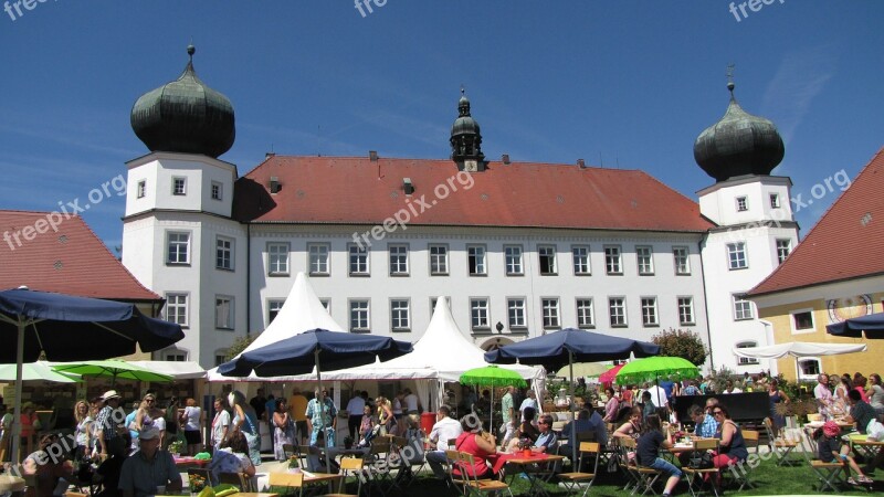 Tüßling Castle Tüßling Castle Beer Garden Free Photos