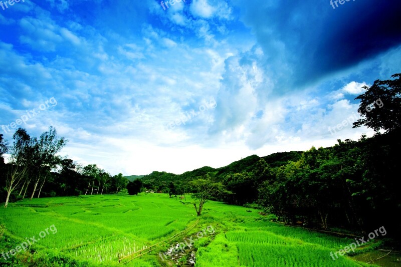 Thailand Landscape Sky Cloud Nature