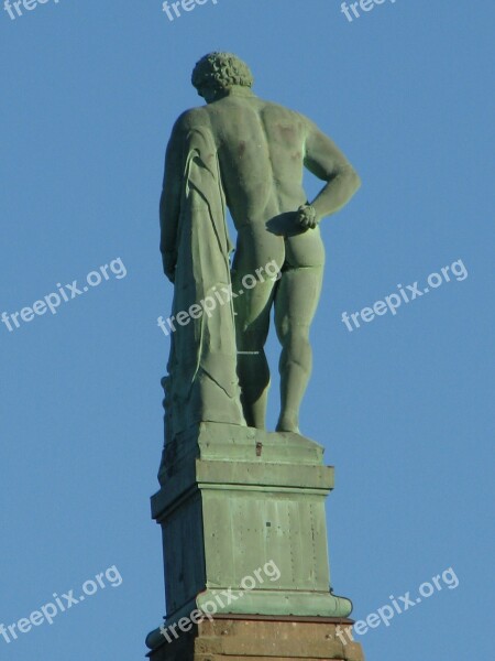 Hercules Statue Wilhelmshöhe Kassel Man