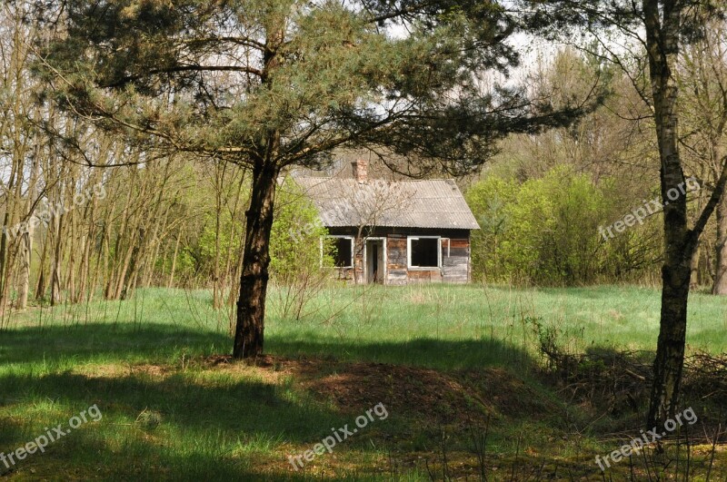 House Crash Abandoned Old House Cottage